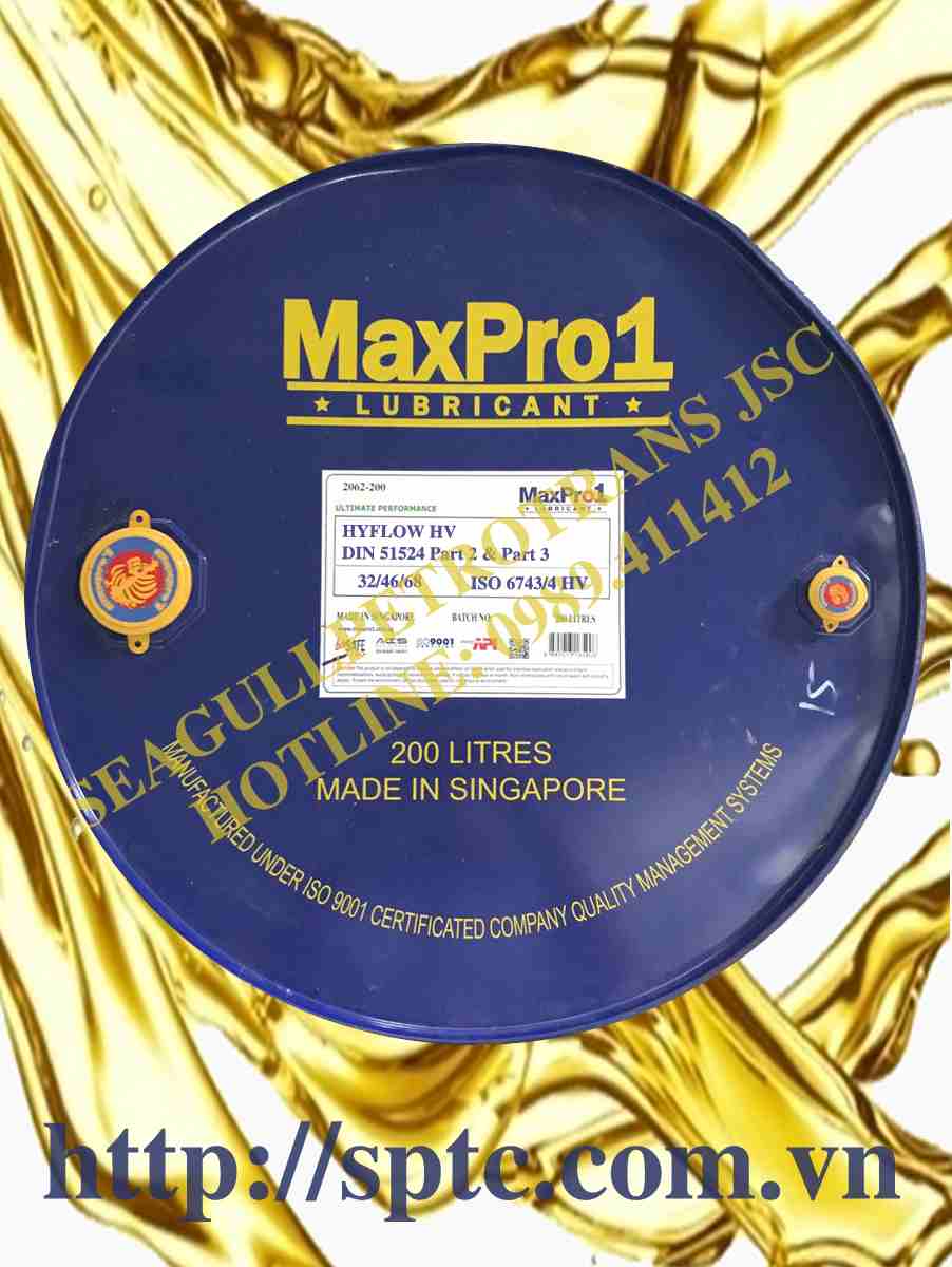 Dầu thủy lực cao cấp MaxPro1 Hyflow HV 32/46/68